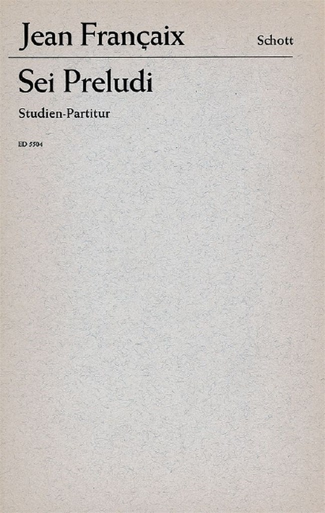 Sei preludi
